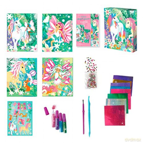 BOX CANDIY - Sand and Foil Art - Totally Magical Unicorns - (BC-1921)