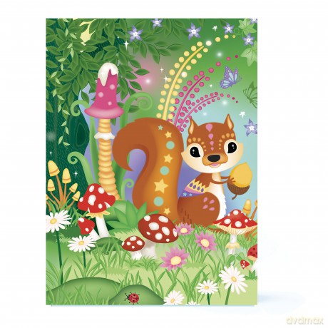 BOX CANDIY - Sand and Foil Art - Totally Woodlands - (BC-1947)