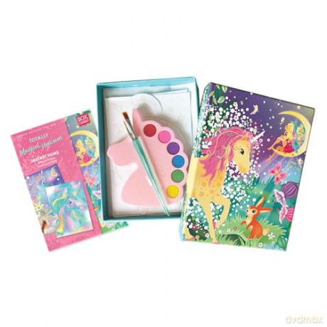 BOX CANDIY - Watercolor Art - Totally Magical Unicorns - (BC-1931)