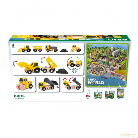 BRIO - Construction Vehicles (33658)