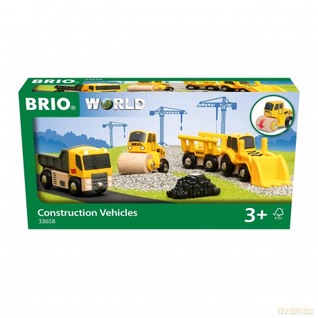 BRIO - Construction Vehicles (33658)
