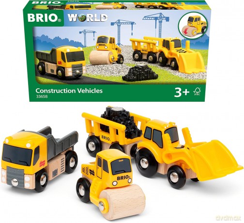 BRIO - Construction Vehicles (33658)