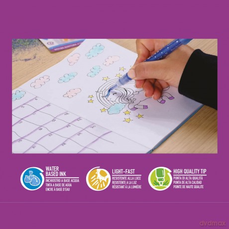 Carioca - Glitter Markers, 6 pcs (809438)