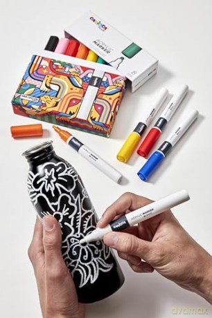 Carioca Plus - Acrylic markers, 8 pcs (809309)