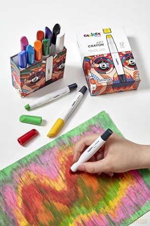 Carioca Plus - Art crayons water-soluble, 12 pcs (809313)