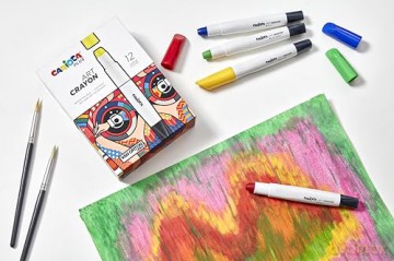 Carioca Plus - Art crayons water-soluble, 12 pcs (809313)