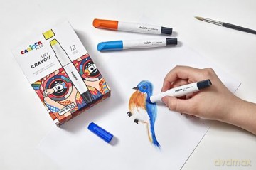 Carioca Plus - Art crayons water-soluble, 12 pcs (809313)