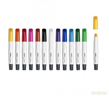 Carioca Plus - Art crayons water-soluble, 12 pcs (809313)