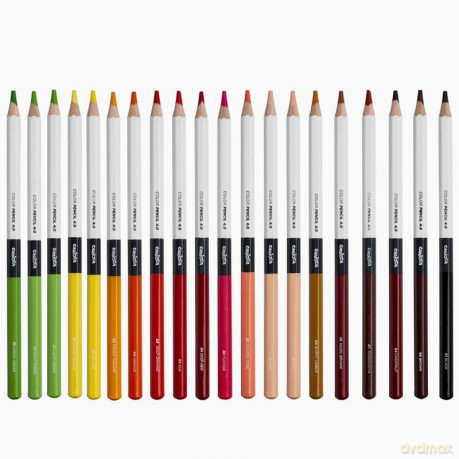 Carioca Plus - Colored pencils 4mm, 40 pcs (809308)
