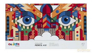 Carioca Plus - Colored pencils 4mm, 40 pcs (809308)
