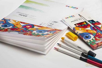 Carioca Plus - Drawing pad 140g, A4, 30 pages (809321)