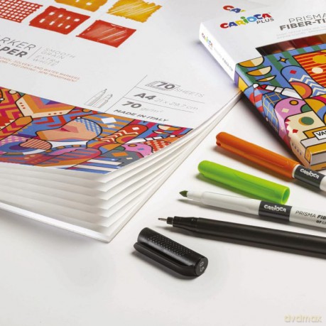 Carioca Plus - Marker pad 70g, A4, 70 pages (809320)
