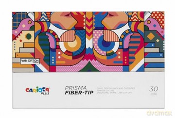 Carioca Plus - Prisma marker, 30 pcs (809304)