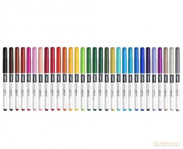 Carioca Plus - Prisma marker, 30 pcs (809304)