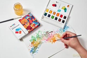 Carioca Plus - Water color set, 24 pcs (809311)