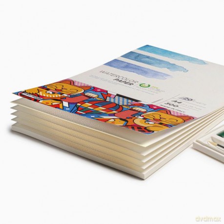 Carioca Plus - Watercolor block 300g, A4, 20 pages (809323)