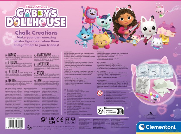 Clementoni - Gabby's Dollhouse - Handmade creations (18798)