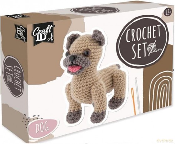 Craft ID - Crochet kit - Bulldog (CR1714)