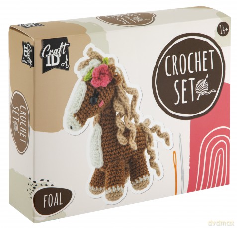 Craft ID - Crochet kit Foal (CR1715)