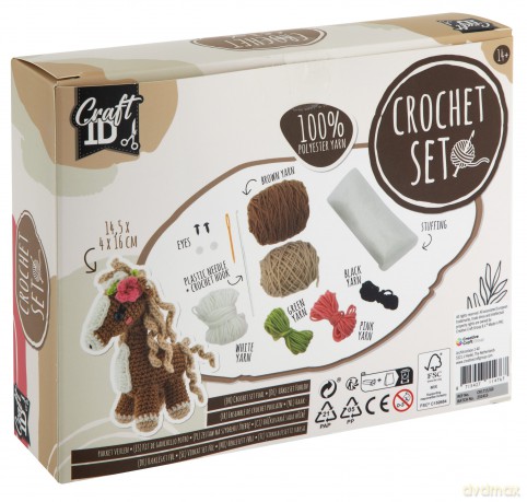 Craft ID - Crochet kit Foal (CR1715)