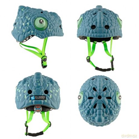 Crazy Safety - Chameleon Bicycle Helmet - Dark Blue (101101-03)