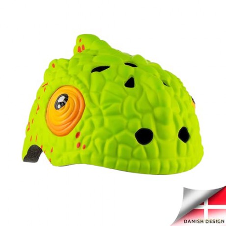 Crazy Safety - Chameleon Bicycle Helmet - Green (101101-01)