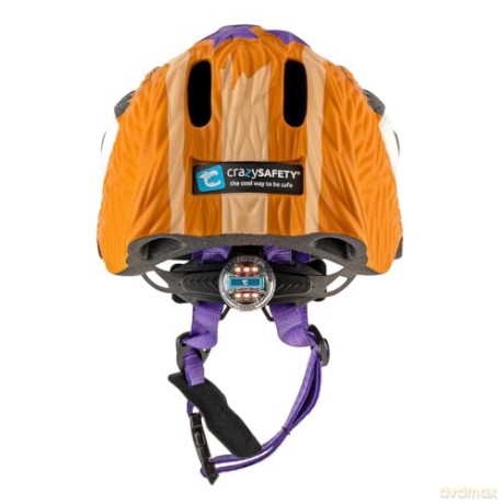Crazy Safety - Chipmunk Bicycle Helmet - Brown (101001-03)