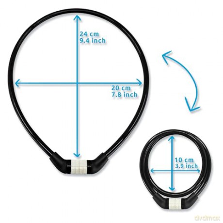 Crazy Safety - Code Lock - Black (210101-10)