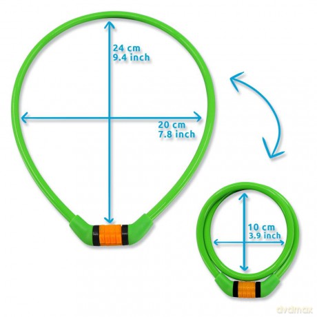 Crazy Safety - Code Lock - Green (210104-10)