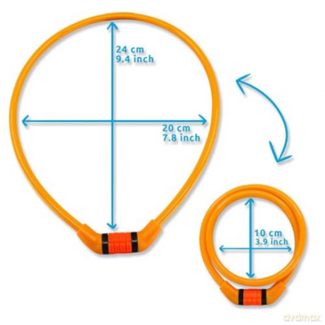 Crazy Safety - Code Lock - Orange (210105-10)