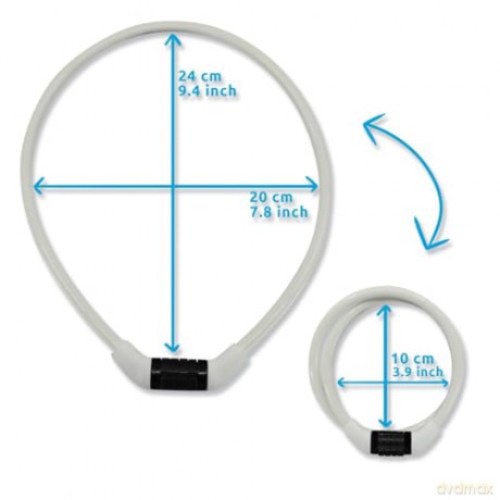 Crazy Safety - Code Lock - White (210102-10)