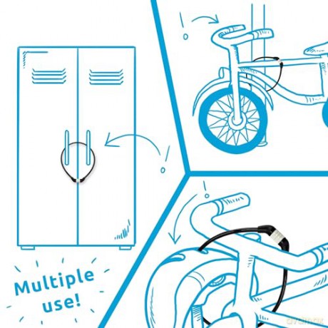 Crazy Safety - Code Lock - White (210102-10)