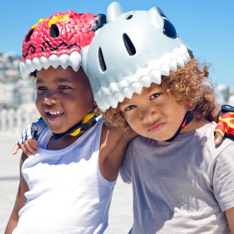 Crazy Safety - Dragon Bicycle Helmet - Red (100201-03-01)