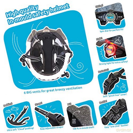 Crazy Safety - Fish Bicycle Helmet - Orange (102001-01)