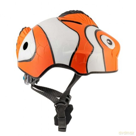 Crazy Safety - Fish Bicycle Helmet - Orange (102001-01)
