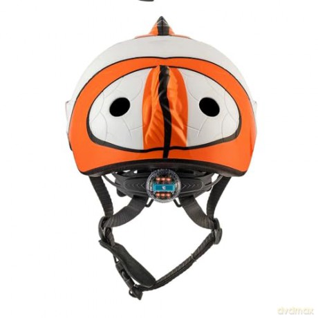 Crazy Safety - Fish Bicycle Helmet - Orange (102001-01)