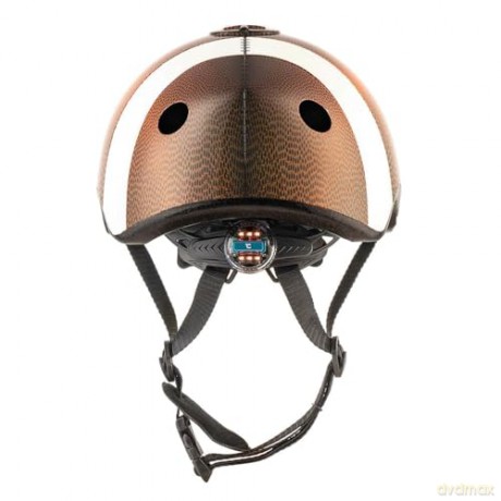 Crazy Safety - Football Bicycle Helmet - Brown (103001-01)