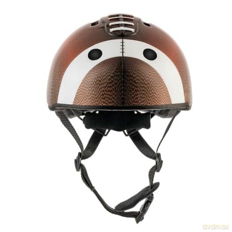 Crazy Safety - Football Bicycle Helmet - Brown (103001-01)