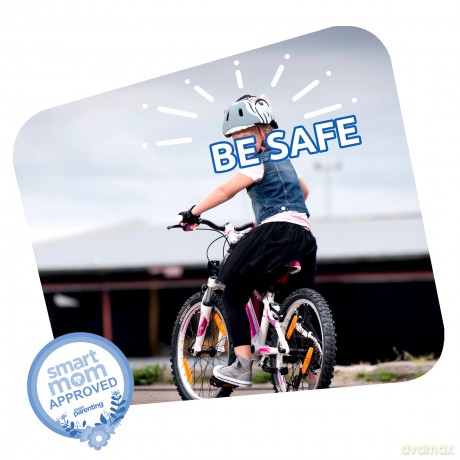 Crazy Safety - Horse Bicycle Helmet - Pink (100901-04-01)