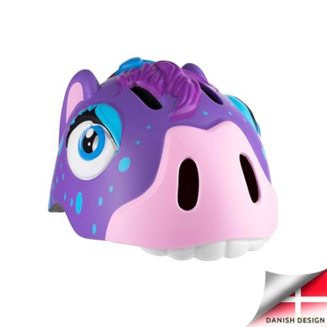 Crazy Safety - Horse Bicycle Helmet - Purple (100901-03)