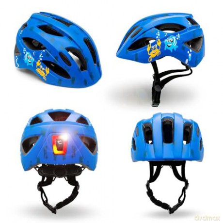 Crazy Safety - Sea Bicycle Helmet - Blue (160101-11-01)