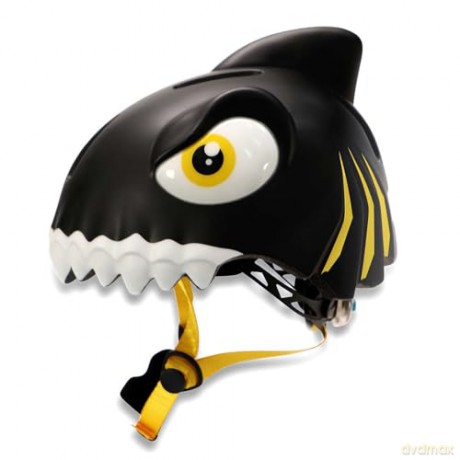 Crazy Safety - Shark Bicycle Helmet - Black (100501-06-01)