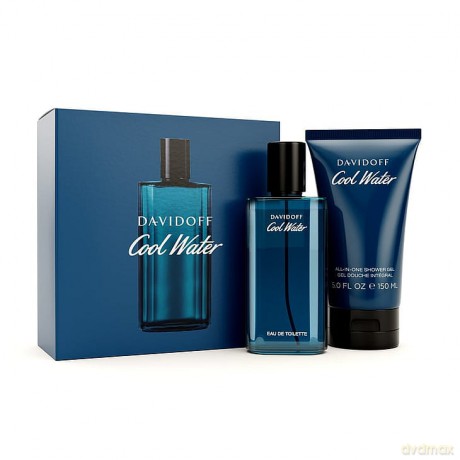 Davidoff - Cool Water Man EDT 75 ml + Shower Gel 150 ml - Giftset