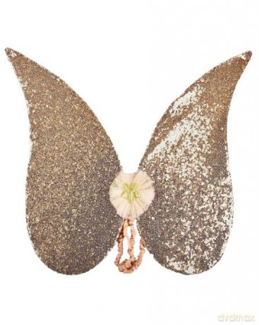 Den Goda Fen - Angel Wing Golden Sequins (54 cm) (F35412)
