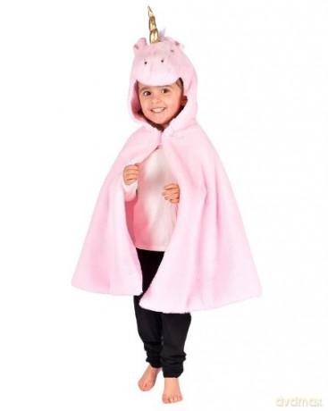 Den Goda Fen - Unicorn Cape - Pink (98-128 cm) (F9861)