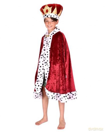 Den Goda Fen - Velvet Ring Cape (98-128 cm) (F5520)