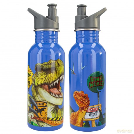 Dino World - drinking bottle stainless Steel (0412900)