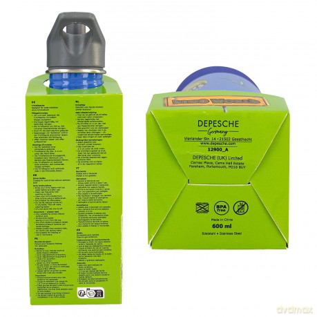 Dino World - drinking bottle stainless Steel (0412900)