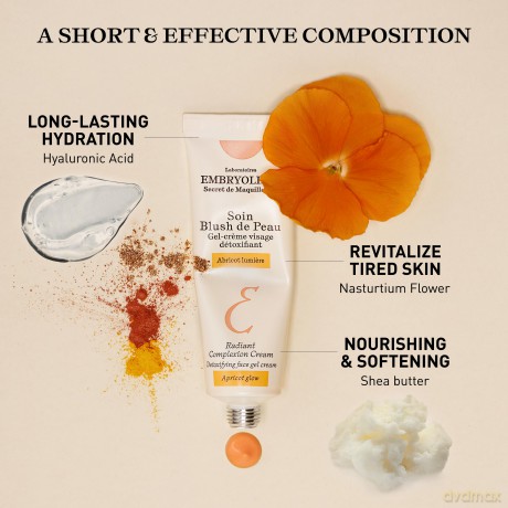 Embryolisse - Radiant Complexion Cream 30 ml - Apricot Glow