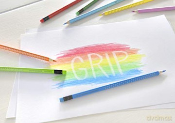 Faber-Castell - Colour pencils erasable Grip set (10 pcs) (116613)